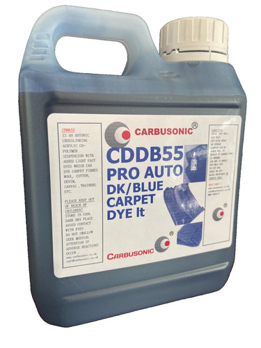 Carpet dye dark blue - -,