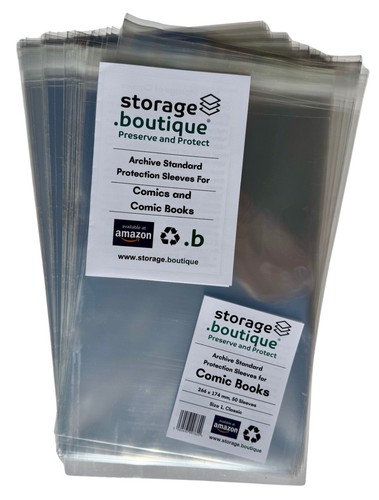 Comic book protection sleeves - comic,