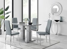 Imperia grey high gloss dining - imperia,