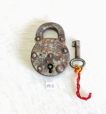 Vintage Iron Brass Padlock