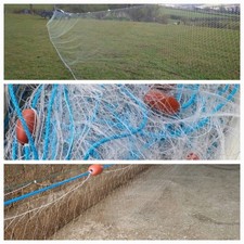 Survival Gill Net Bundle X 3 Nets. 150ft 4" And 100ft 5" And 50ft 4.5" Bass Net