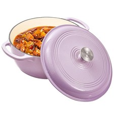 6L Cast Iron Dutch Oven Heavy