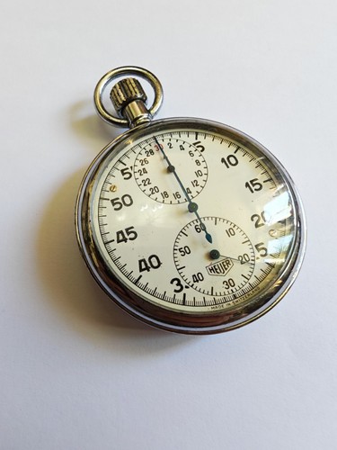 Chrome plated heuer - chrome,