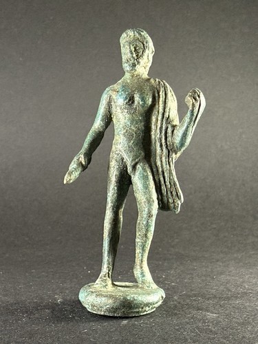 Ancient roman bronze statue - ancient,