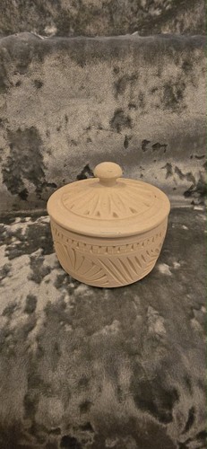 Vintage studio pottery lidded - vintage,