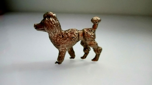 Vintage metal dog - vintage,