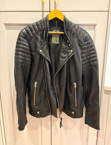 Allsaints leather biker - allsaints,