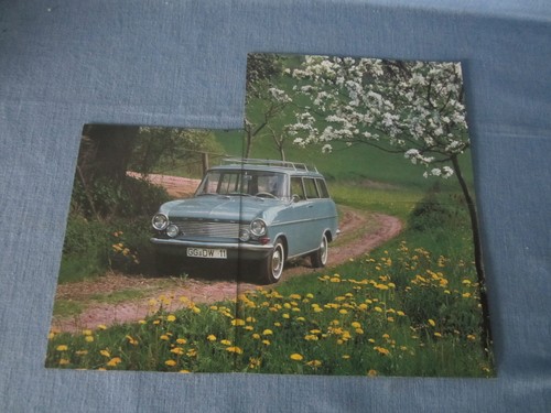 Opel kadett brochure puzzle - opel,