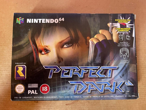 N64 perfect dark - nintendo, 64