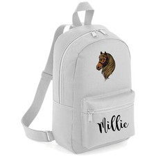 Girls Horse Head Backpack