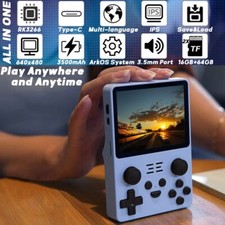 RGB20S 3.5 inch 20,000+ Retro Games Consoles Classic Emulator Hand-held 64GB