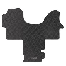 Tailored black rubber car - black,
