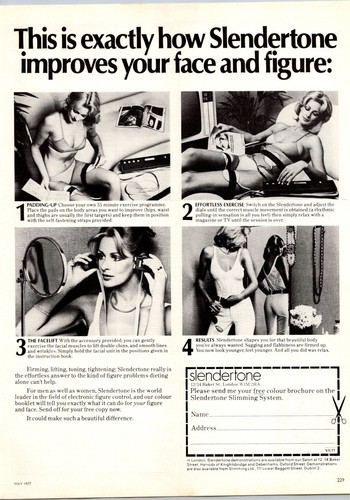 Print 1977 slendertone - print,