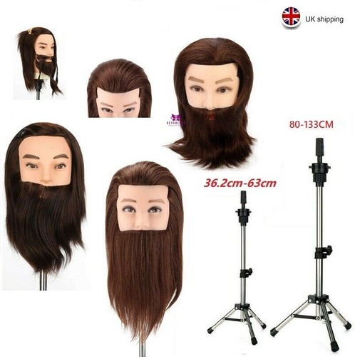 100 hair male mannequin head - 100%,