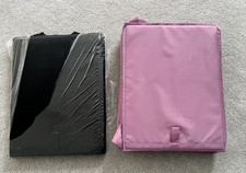 Pink (used) and Black (brand new) Wardrobe Organisers - IKEA