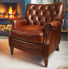 Chesterfield Leather Armchair