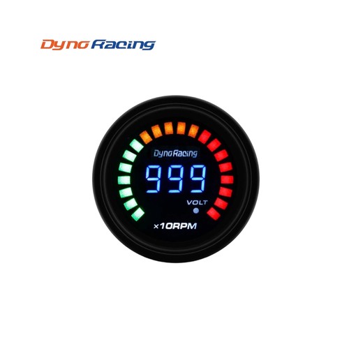 52mm 2in1 led tachometer gauge - 2in1,