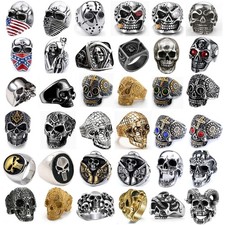 Men's Biker Punk Motorcycle