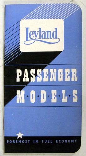 Leyland passenger models bus - leyland,