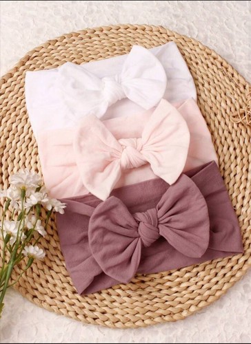 3pcs baby toddler soft bow - toddler,