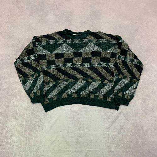 Vintage knitted jumper - vintage,