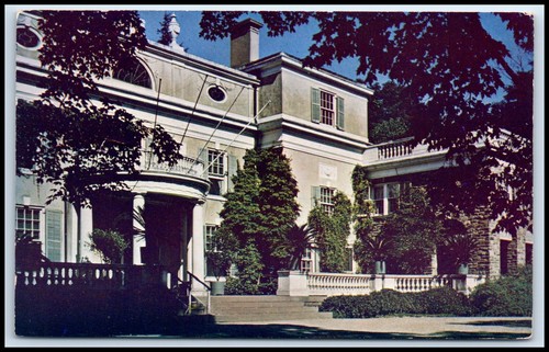 Postcard fdr hyde - fdr's, home