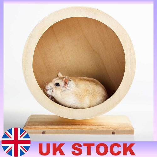 Silent wooden hamster wheel - silent,