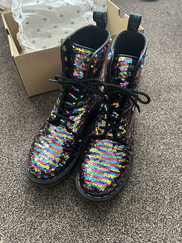 Rare doc martens - rare, sequin