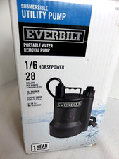 Everbilt  1/6 HP Utility Sump