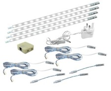 Pack of 4 30cm Plug In LED