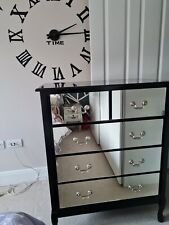 Elysee Black Chest of Drawers