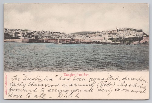 Tangier from bay morocco - from,