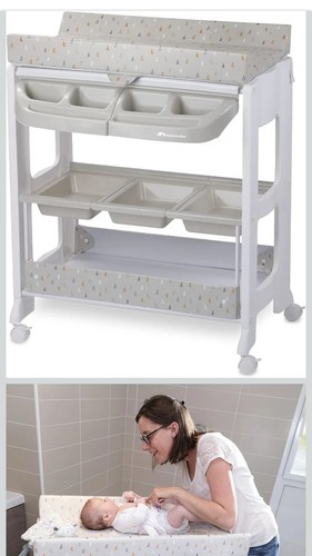 Standing baby bath - standing, and