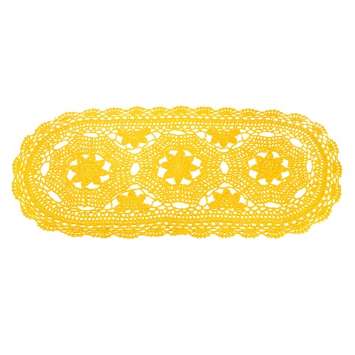 Crochet doilies 10 oval - doilies, x