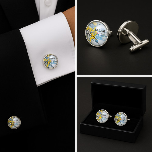 Cufflinks gift hub - gift, 16mm