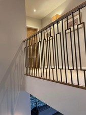 Bespoke Sizes Metal Stair Balcony Decking Spindles ANY COLOUR For Stairs Landing