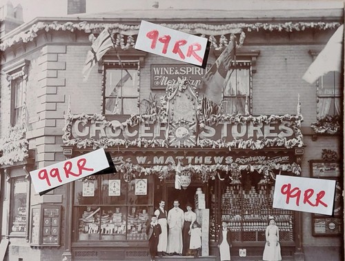 C1902 birmingham shop front - c1902,
