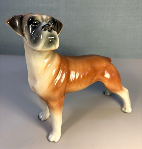 Boxer dog ceramic ornament - boxer,