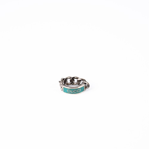 Gucci logo enamel - gucci,