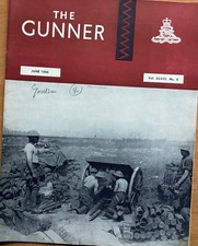Original “THE GUNNER” British Army Royal Artillery Journal, June 1966
