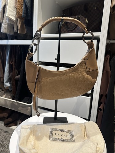 Gucci leather hobo shoulder - leather,