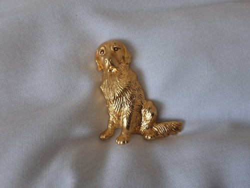 Vintage golden retriever - vintage,
