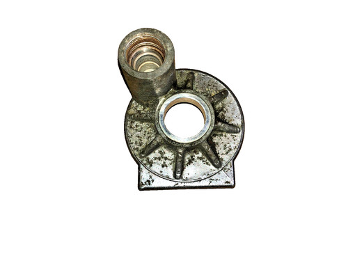 Flange engine block oil filter - engine,