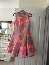 Coast Strapless Floral Fit &