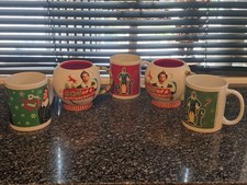 Buddy The Elf Christmas Mugs X5