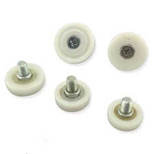 10PCS Nylon Positioning Pulley Roller Sliding Bearing Drawer Door Furniture
