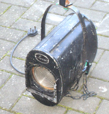 VINTAGE 1950/60s FURSE INDUSTRIAL THEATRE STAGE LIGHT LAMP SPOTLIGHT