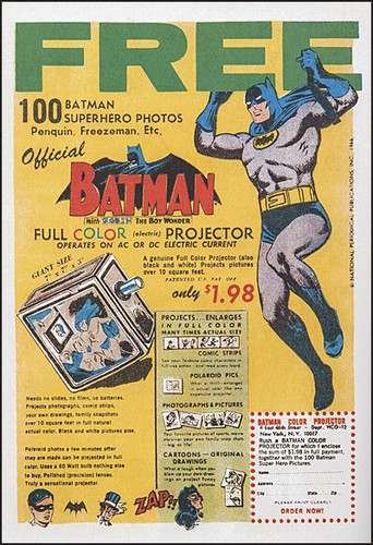 Vintage batman toy - toy, ad