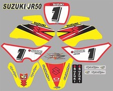 Suzuki JR50 YELLOW & RED
