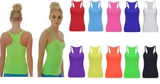 Ladies Women Neon Vest